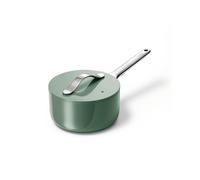 Caraway Nonstick Ceramic Sauce Pan with Lid (1.75 qt) - Non Toxic, PTFE & PFOA Free - Oven Safe & Compatible with All Stovetops (Gas, Electric & Induction) - Sage