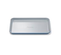 Caraway Nonstick Ceramic Small Baking Sheet (9x13”) - Non-Toxic, PTFE & PFOA Free - Oven Safe - Aluminized Steel Core - Mini Sheet Pan for Baking, Roasting & More - Slate
