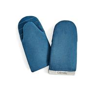 Caraway Oven Mitts - 100% Organic Cotton Oven Mitt - Double-Layer & Stain-Resistant Stitching - Safe Handling of Hot Kitchenware - Set of 2 - Navy