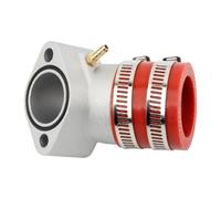 Carb Boot Motorcycle Carburetor Boot Intake Manifold For GY6 For GY-6 125cc 150cc 250cc 4-Stroke Scooter ATV Carb Interface Adapter Rubber Inlet Joint Adapter Pipe