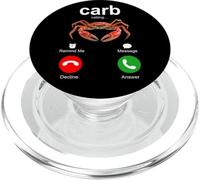 Carb Calling | Crab Decline Accept Answer Remind Me Message PopSockets PopGrip for MagSafe
