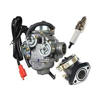 Carb Carburetor 24mm Motorcycles For PD24J Carburetor Choke For GY6 125cc 150cc Scooter ATV 4 Stroke Motorcycle Carby(GY6-A)