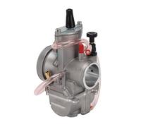Carb Carburetor Motorcycle Carburetor For PWK 24 26 28 30 32 34 Mm Scooters Motocross Universal Accessories Dirt Bike Racing Motorcycle Carby(Grey 32mm)