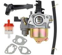Carb Carburetor with Gaskets Fuel Line Filter for Coleman Powersports CT200U Trail 200 Mini bike Twister Hammerhead 80T Go Cart 5.5hp 6.5hp Generator Parts