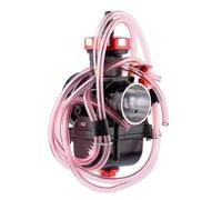 Carb Carburettor Starter Carburettor Universal PWK 33 34 35 36 38 40 42mm Carburetor FOR Motorcycle Scootter UTV ATV 2T 4T Engine(Black 38mm)