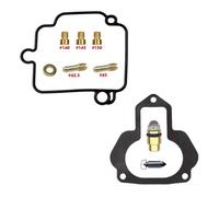 Carb Cleaning Tool Kit Motorcycle Carburetor Rebuild Repair Kits For Warrior YFM350X 1987-2004 Diaphragm Gasket Vacuum Float Repair Kit(Set 3)