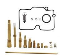 Carb Cleaning Tool Kit Motorcycle Carburetor Rebuild Repair Kits For YFZ 450 2004-2009 Floating Needle Rubber Parts Needle Seat Parts
