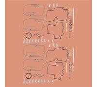 Carb Floating Set Motorcycle Carburetor Rebuild Repair Kit For Y&amaha YZ426F 2000 2001 2002 Carb Float Needle Valve Screws Gasket Ring Sets Carb Jet Seal Tools