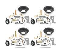 Carb Gasket Repair Kit 4 Sets Motorbike Carburetor Rebuild Repair Kit Main Jet Sub For VMAX V-Max 1200 VMX12 1985-2007.