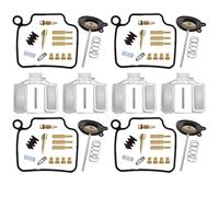 Carb Gasket Repair Kit Motorcycle Carburetor Repair Kit For SHADOW VT600 VLX DELUXE VT600C VT600CD 1998-2007 Float Plunger Diaphragm(Color2)