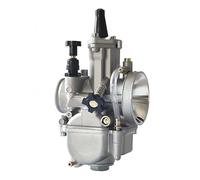 Carb Jetting For Motorbike For 2/4-Stroke 150-200cc Motorcycle Engine Carburetor 24 26 28 30 32 34mm Universal Racing Carb With Power Jet Engine Parts(28mm)