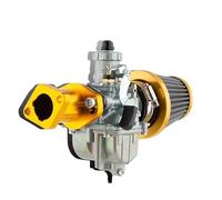 Carb Kit Carburetor VM22 For Predator 212cc 196cc For Coleman CT200U BT200X Mini Bike KT196 Go Kart GX160 GX200 6.5hp Clone Engine Air Filter Carburetor(Gold)
