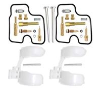 Carb Kit Fuel System Float Plunger Diaphragm Motorcycle Cylinder Carburetor Repair Kit FOR SHADOW VT 125 VT125C 125cc 125C VT125 Carburetor(A)
