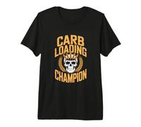 Carb Loading Champion Funny Running Pasta Lover Premium T-Shirt