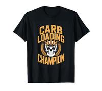 Carb Loading Champion Funny Running Pasta Lover T-Shirt