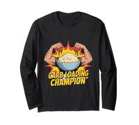 Carb Loading Champion Funny Thanksgiving Potatoes Long Sleeve T-Shirt