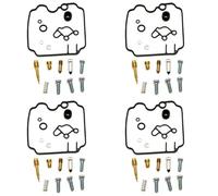 Carb Maintenance set Motorcycle Carburetor Repair Kit For FZR600R 1989-1999 Seal Gaskets Vacuum Diaphragms Replacement(Color1)
