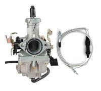 carb motorcycle For WY125 CG150 125cc 150cc 175cc PZ27 27mm Carburetor With Accelerating Pump With Cable Choke Carb Dual Throttle Cable(PZ27BDSX)