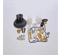 Carb Overhaul Kit Carburetor Repair Kit Compatible With Piaggio ZIP 100/FLY 100 For Keihin KT CVK20 With Accelerator Pump 4MM Threaded Main Jets