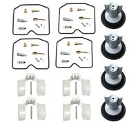 Carb Parts Motorcycle Carburetor Repair Kit For Suzuki GSX INAZUMA 750 GSX750 1998-2001 Diaphram Float Carb Rebuild Parts Carburetor Rebuild Repair Kit(Color 1)