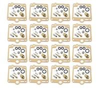 Carb Parts Motorcycle Carburetor Repair Kit For XJR1300 RP02 1998 1999 2000 2001 XJR 1300 RP 02 Floati Needle Gasket Parts Carburetor Rebuild Repair Kit(Color 3)