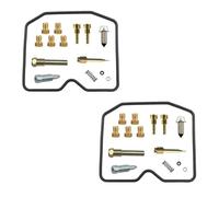 Carb rebuild Motorcycle Carb Rebuild Kit For Kawasaki KLE250 KLE250-A 1997-2001 Carburetor Repair Tools With Plunger Diaphragm & Float Parts Carburetor Repair Replacement Kit(SET 2)