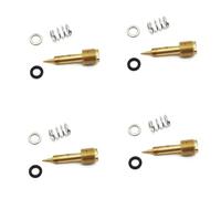 Carb Rebuild Repair Kit Motorcycle Carburetor Repair Kit For YBR125 VM22 JYM125 Oil Cup Floating Needle Gasket With Float Replacement(SET 5)