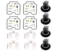 Carb Rebuild Set Carb Rebuild Kit For XJR1300 2002 2003 2004 2005 2006 XJR 1300 Engine Carburetor Repair Kits Replacement Parts Carburetor Replacement(SET 2)