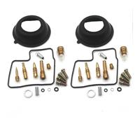 Carb Rebuild Set Motorcycle Carb Rebuild Kit For VT500C Shadow 1983-1984 VT500E VT500 C E VT 500 500C 500E Diaphragm Carburetor Replacement(SET 3)