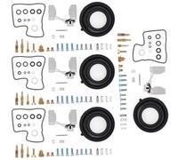 Carb Repair Kits Motorcycle Carburetor Rebuild Repair Kit Diaphragm Float Compatible With V45 For Magna 700 VF750S VF750F Carb Overhaul Set