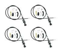 Carb Repair Tool Conversion Kit Cable Operated Choke Assembly For Rancher TRX350FE 4x4 ES TRX350FM Carburetor Throttle Kit Carburettor Rebuild Kit(Set 1)