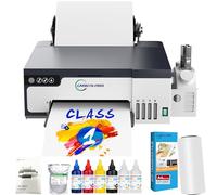 Carbcolords DTF Printer A4 High-Speed Transfer Machine with White Ink Mixing System and Roll Feeder for DIY T-Shirts (Printer)
