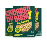 Carbe Diem!, Elbows, Lower Net Carb Pasta with Traditional Flavor & Texture, Pasta Re-Imagined for Healthy Lifestyles