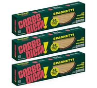 CARBE DIEM ! Spaghetti | 3X 12 Oz Bags | Low Net Carb Pasta With A Traditional Taste And Texture | Reimagined Pasta For Healthy Lifestyles | Spaghetti Pasta |