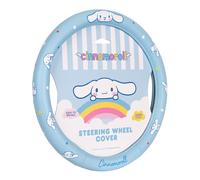 Cinnamoroll Steering Wheel Cover, Official Sanrio Car Steering Wheel Cover with Universal Size 14.5-15.5, Cute Blue Steering Wheel Cover for Women, Cinnamoroll Car Accessories (Cinnamoroll Blue)