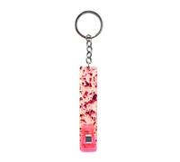 CARBER CARBER for Long Nails | Keeychain Multifunctional for ATM Card Extractors | Coloured Water Drops Silicone Pearl Credit Torch Contactless Credit Selection | Non