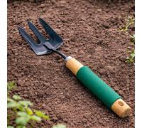 Carbeth Plants Cushion Grip Hand Fork - Ergonomic Soft Handle & Durable Steel Head - Ideal For Planting & Weeding