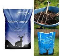 Carbeth Plants 'kelpie Compost' Peat Free Seaweed Enriched Compost - 40L Bag - Eco Friendly