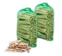Carbeth Plants - Kiln Dried Kindling Wood (Approx 5kg) - Easy Light Natural Firelighters - For Wood Burners, Fire Pits, Fireplaces & Stoves - For BBQs, Stone Pizza Ovens & Food Smokers