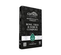 Carbeth Plants Rose, Tree & Shrub Compost With 9 Month Feed - 65L - Water Less Formula - Enriched Compost For Strong Roots & Healthy Growth