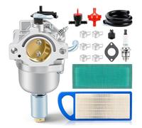 Carbhub 594593 Carburetor Replacement for Briggs & Stratton 594593 591731 796109 796078 590400 31H777 Carb 14.5-21HP with 797008 677014 697634 697153 Air filter 72347GS Spark plug- 594593 Carburetor