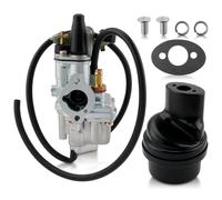 Carbhub Carb Compatible with SUZUKI JR 50 JR50 Carburetor + Air Filter Box Assembly 1978-2006 Carb