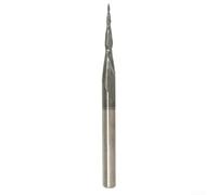 Carbide 2 Flute Ball Nose End Mill 4mm Diameter R0 25 Radius Taper CNC Cutter for Steel Aluminum Copper Cast Iron Wood