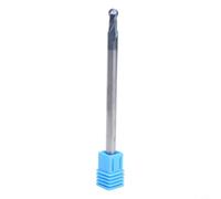 Carbide Ball Nose End Mill 30mm Radius for CNC Milling Cutter for Steel Alloy Processing 2 Flutes Extra Long Shank 100mm Hrc50