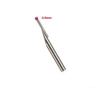 Carbide Ball Tip Probe Insert for Mahr Fowler & Trimos Height Gauges and Altimeters - 1mm to 4mm Diameter, 8mm Shank, 75-90mm Length,(4mm Ball)