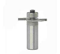 Carbide Bearings Router Bit, T Router Bit 1/4" Shank T-slot Milling Cutter For Woods, MDF, Particle Board, Plywood-Size 1/2*1/4