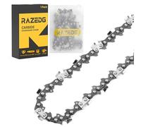 Carbide Chainsaw Chain 20 Inch, 3/8" Pitch, .050" Gauge, 70 Drive Links, Fits Poulan PR5020, McCulloch and More (1 Chain)