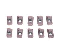 Carbide CNC Tool Blades Lathe Turning Inserts with Coating 10 Pcs High Efficiency for Steel, Stainless Steel (APMT1135PDER-M2)