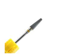 Carbide Cone Burr Bit 2.35mm Shank for Electric Nail Drill Manicure Machine Tool(No7)
