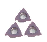 Carbide cutting inserts 10Pcs GBA32L100 150 300 Steel Stainless Shallow Grooving Carbide Inserts CNC Cutter Lathe Cutting Tools Groove(GBA32L300-010)